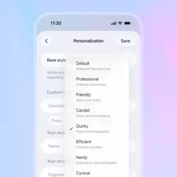 OpenAI lance GPT-5.1 : une IA plus rapide et plus chaleureuse pour tous les utilisateurs