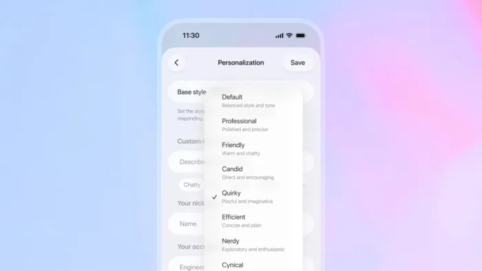 OpenAI lance GPT-5.1 : une IA plus rapide et plus chaleureuse pour tous les utilisateurs
