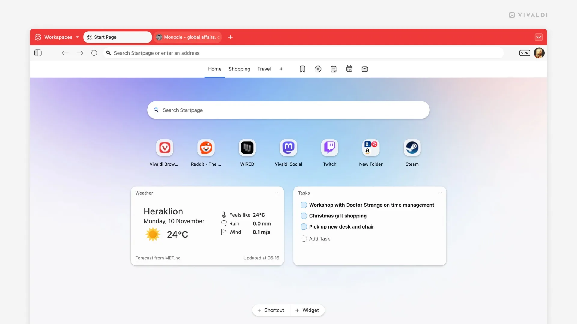 Vivaldi 7.7: intelligent and complete tab synchronization 51 7.7 desktop combine dashboard an