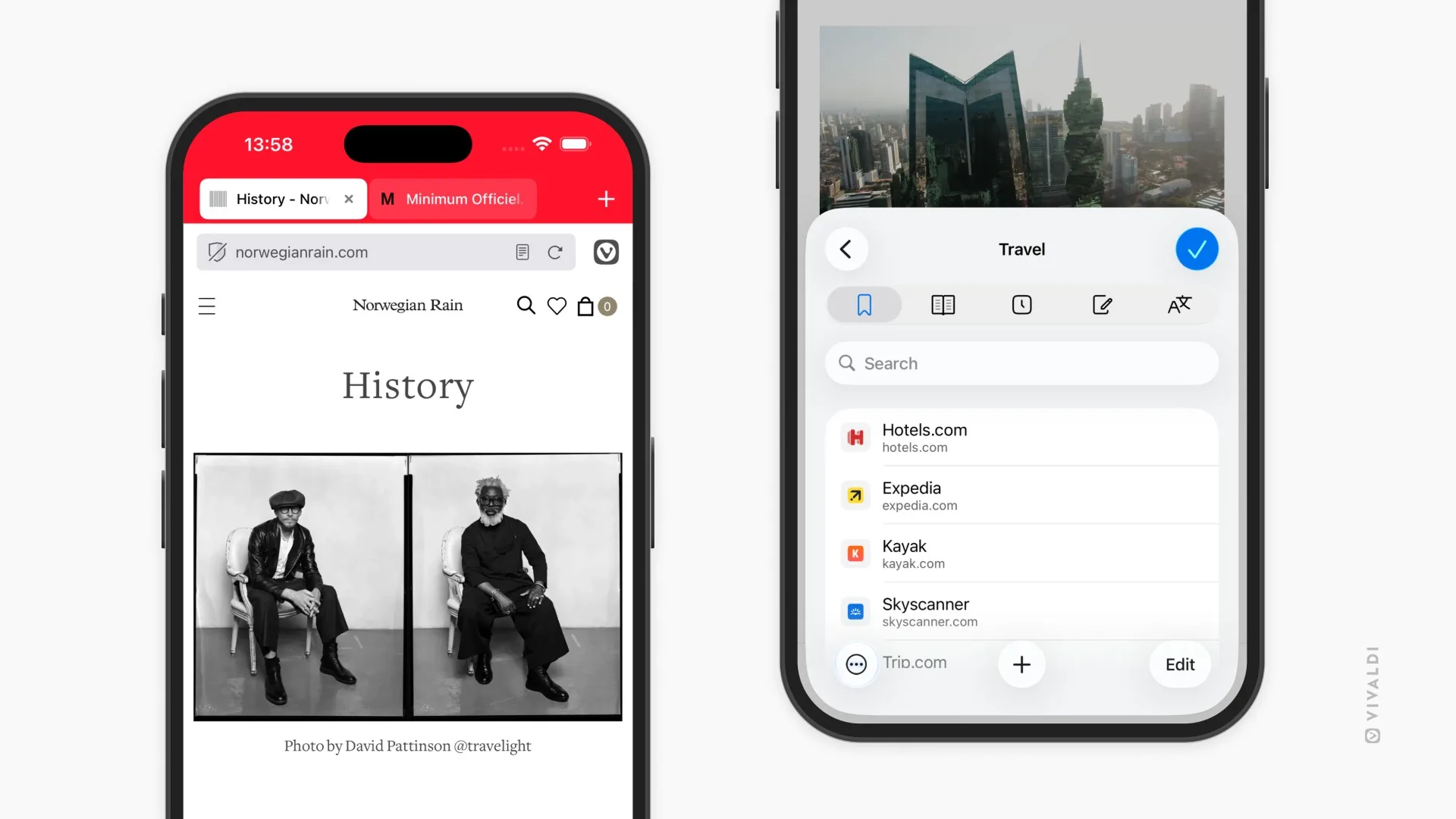 Vivaldi 7.7 introduces 100% personalized search on Android 7.7 iosiphone ios26