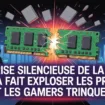 La crise silencieuse de la RAM : l’IA fait exploser les prix, et les gamers trinquent 69 La crise silencieuse de la RAM : l’IA fait exploser les prix, et les gamers trinquent