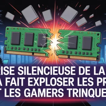 La crise silencieuse de la RAM : l’IA fait exploser les prix, et les gamers trinquent