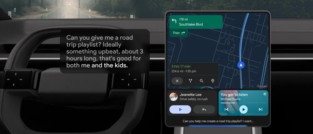 Gemini remplace Google Assistant dans Android Auto : voici tout ce qui change