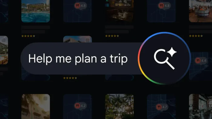 Google crée des itinéraires de voyage complets grâce à l’IA