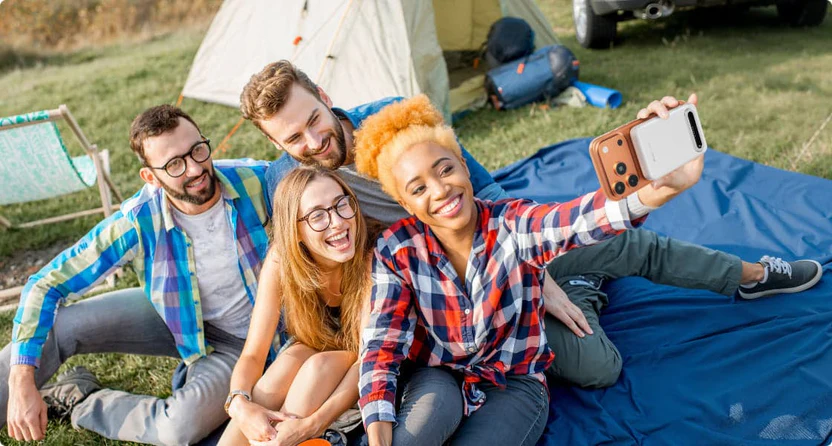 Ecoflow lance une batterie externe magnétique Qi2 avec pied intégré