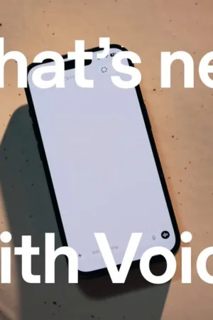 ChatGPT : le mode vocal arrive directement dans la fenêtre de conversation