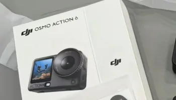 DJI Osmo Action 6 : l'énorme objectif cache l'ouverture variable f/2.0-f/4.0