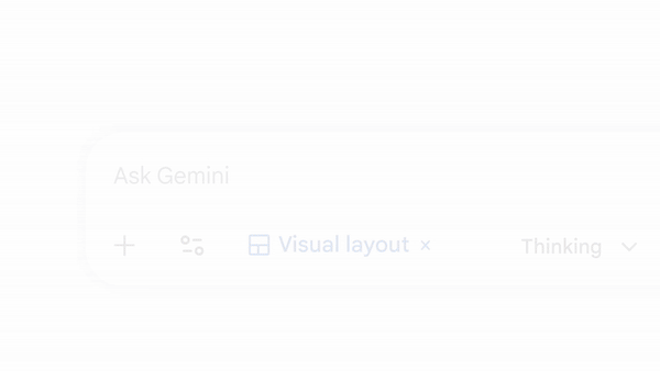 Gemini 3 Generative Interfaces