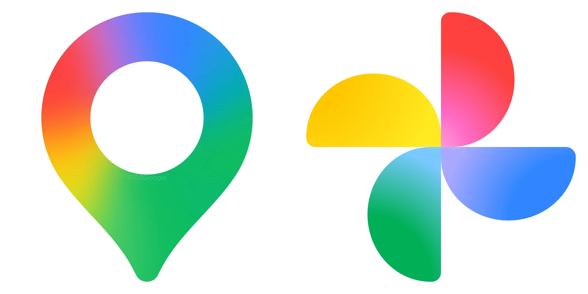 Google Maps et Photos adoptent le nouveau logo en dégradé lumineux