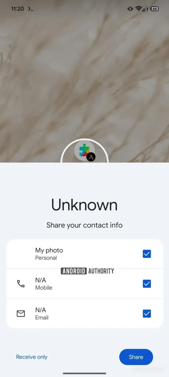 Google Play Services NameDrop co