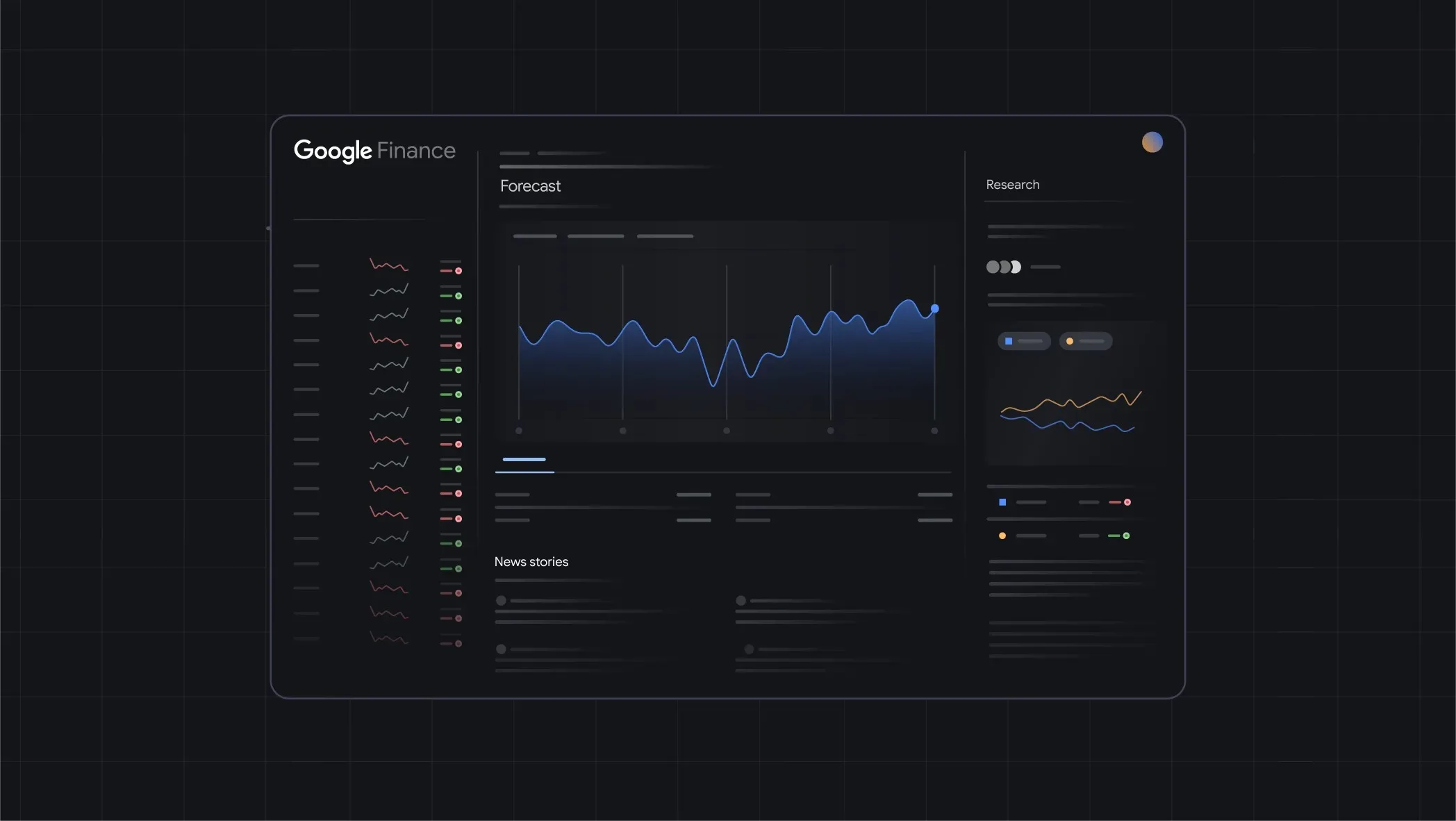 Google Finance lance Deep Search, l'IA qui analyse et structure vos recherches