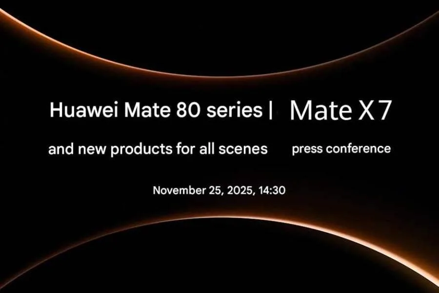 Huawei Mate 80 officiel : lancement le 25 novembre avec le Mate X7 48 Huawei Mate 80 series and Mate X 1