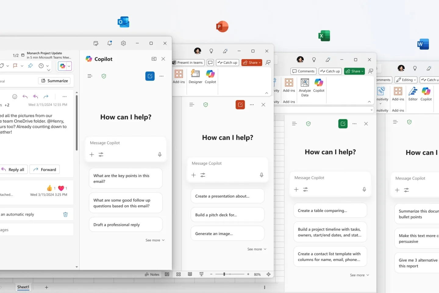 Microsoft va rendre Copilot gratuit dans Outlook, Word et Excel 49 Microsoft va rendre Copilot gratuit dans Outlook, Word et Excel