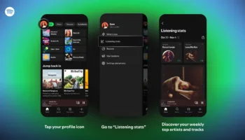 Spotify lance « Listening Stats », un mini-récapitulatif hebdomadaire