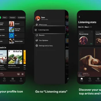 Spotify lance « Listening Stats », un mini-récapitulatif hebdomadaire