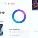 Meta AI App Header