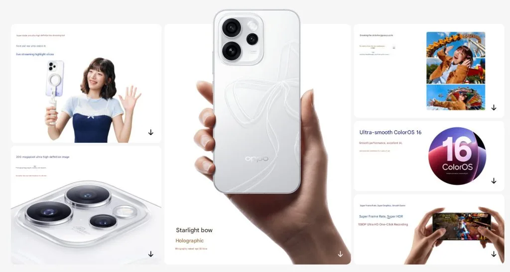 OPPO officialise les Reno 15 et Reno 15 Pro : 200 mégapixels et batterie 6 200 mah 53 OPPO Reno 15 Pro features 1024x547 1