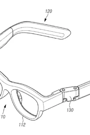 Samsung brevète une charnière à double axe pour ses lunettes de réalité augmentée 50 Samsung brevète une charnière à double axe pour ses lunettes de réalité augmentée