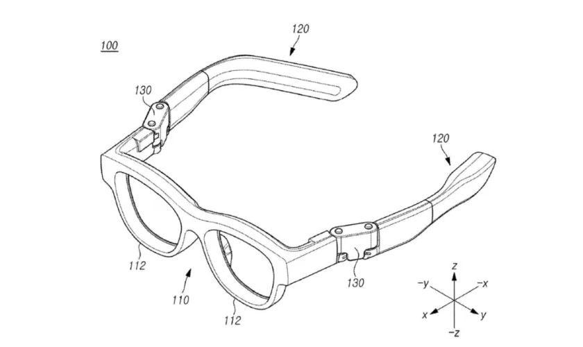 Samsung brevète une charnière à double axe pour ses lunettes de réalité augmentée 61 Samsung brevète une charnière à double axe pour ses lunettes de réalité augmentée