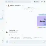 Preview unread Google Chat messa