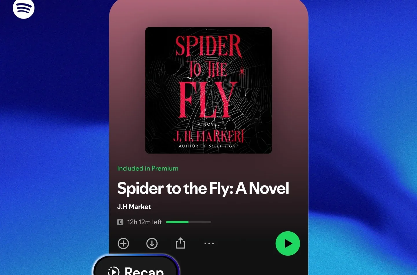 Spotify lance Recaps, l'IA qui résume vos audiobooks 49 Spotify lance Recaps, l'IA qui résume vos audiobooks