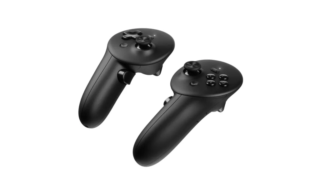Valve lance le Steam Frame, son nouveau casque VR autonome et sans fil 69 SF controllers 3Q a 1536x932 1