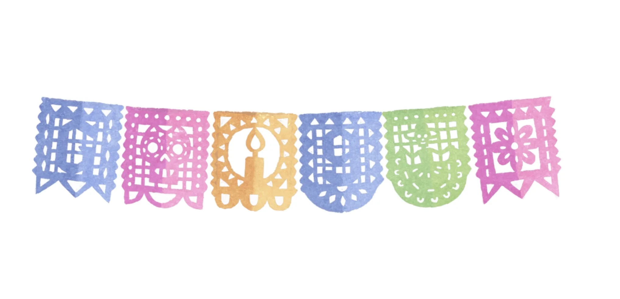 Google célèbre le Jour des morts avec un Doodle en papier découpé