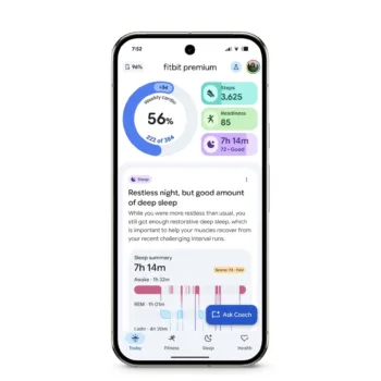 L'application Fitbit subit un grand lifting Material 3