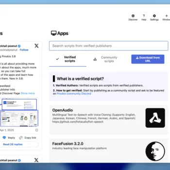 Pinokio : l'appli qui transforme l'auto-hébergement IA en un seul clic