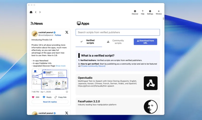 Pinokio : l'appli qui transforme l'auto-hébergement IA en un seul clic