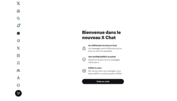 X lance Chat : la nouvelle messagerie chiffrée avec appels audio et vidéo