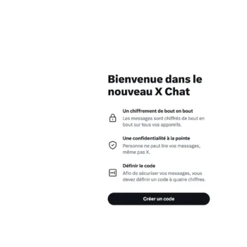 X lance Chat : la nouvelle messagerie chiffrée avec appels audio et vidéo