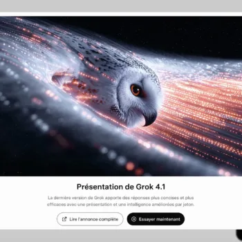 Grok 4.1 est lancé : l'IA de Musk devient plus empathique et spontanée