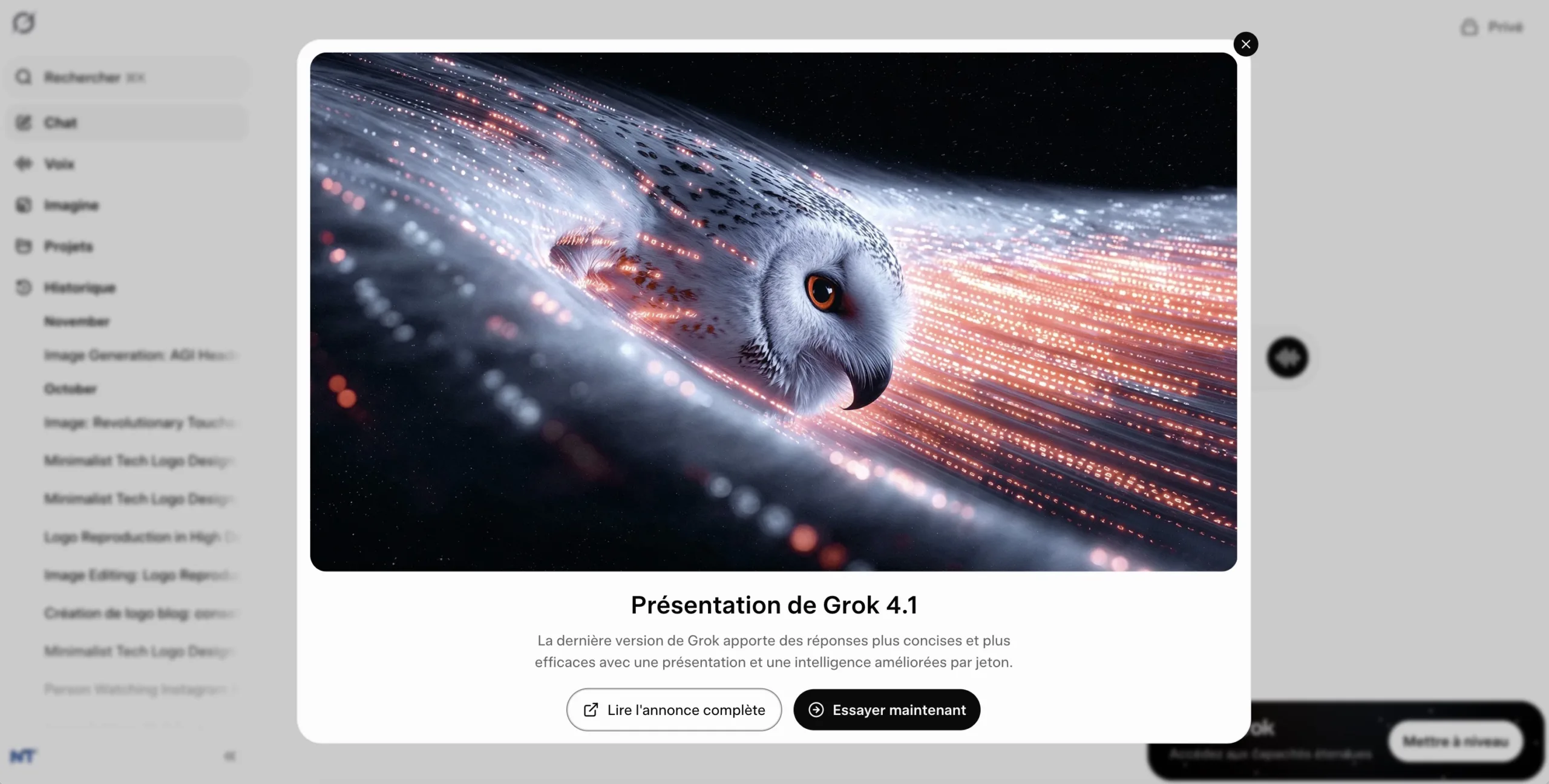 Grok 4.1 est lancé : l'IA de Musk devient plus empathique et spontanée