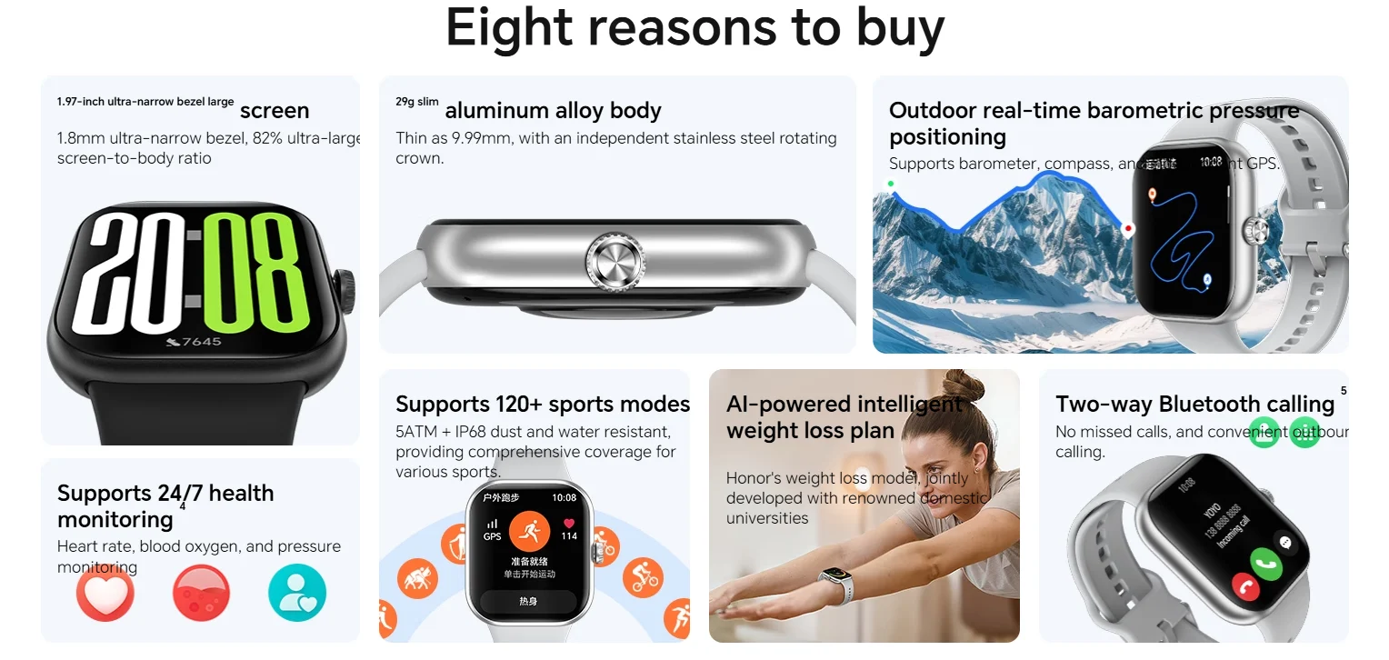 Honor Watch X5: Large AMOLED Screen, 5-System GPS, and 14-Day Battery Life for €55 Screenshot 2025-11-20-042438