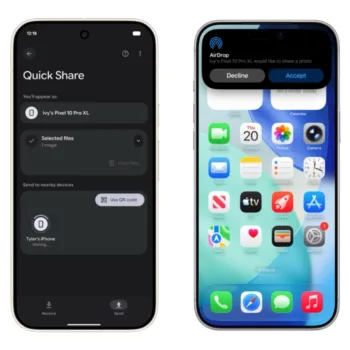 Après Google, Nothing veut aussi rendre AirDrop compatible avec ses smartphones