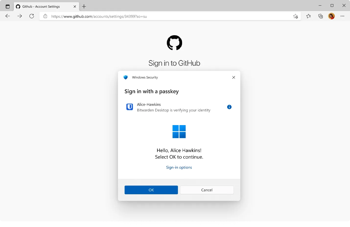 Windows 11 supporte les Passkeys tiers : 1Password et Bitwarden sont intégrés 50 bitwarden