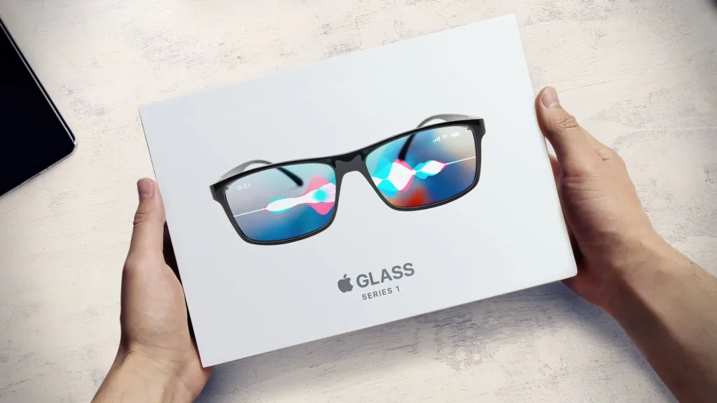 concept apple glass