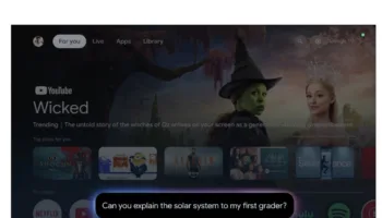 Google Gemini remplace Google Assistant sur le Google TV Streamer