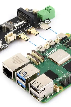 Raspberry Pi 5 : l'adaptateur M.2 NVMe de Waveshare coûte 9 euros