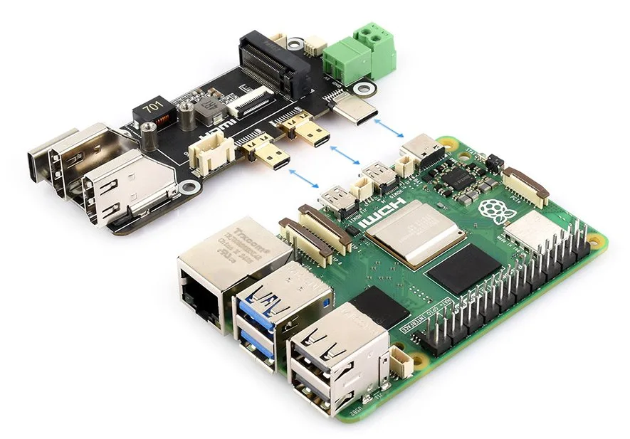 Raspberry Pi 5 : l'adaptateur M.2 NVMe de Waveshare coûte 9 euros 49 Raspberry Pi 5 : l'adaptateur M.2 NVMe de Waveshare coûte 9 euros