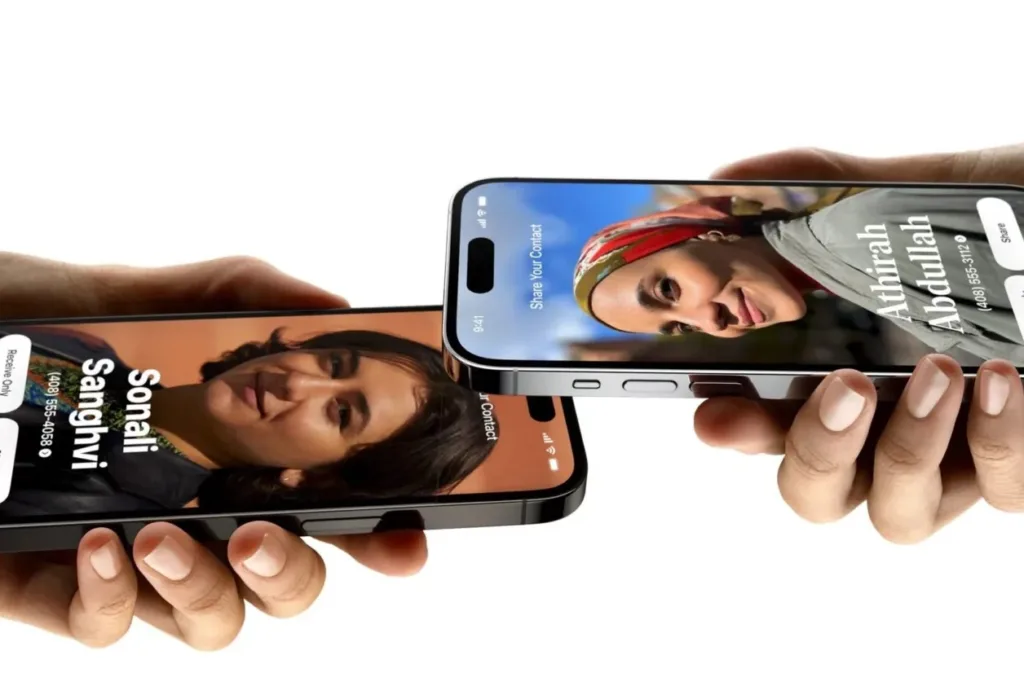 ios 17 airdrop namedrop 1256x826 1
