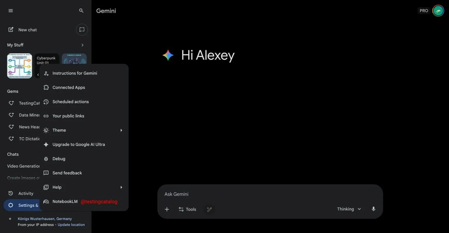 NotebookLM et Gemini fusionnent : l'IA peut enfin lire vos documents privés 58 notebooklm in gemini 1536w 797h.jpg 1