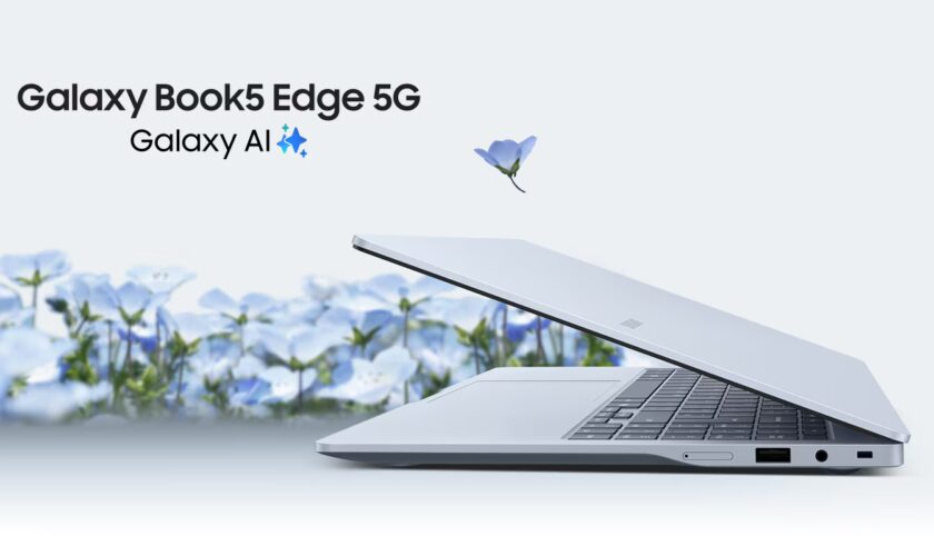 Galaxy Book 5 Edge 5G : Samsung lance un PC portable non annoncé au Royaume-Uni