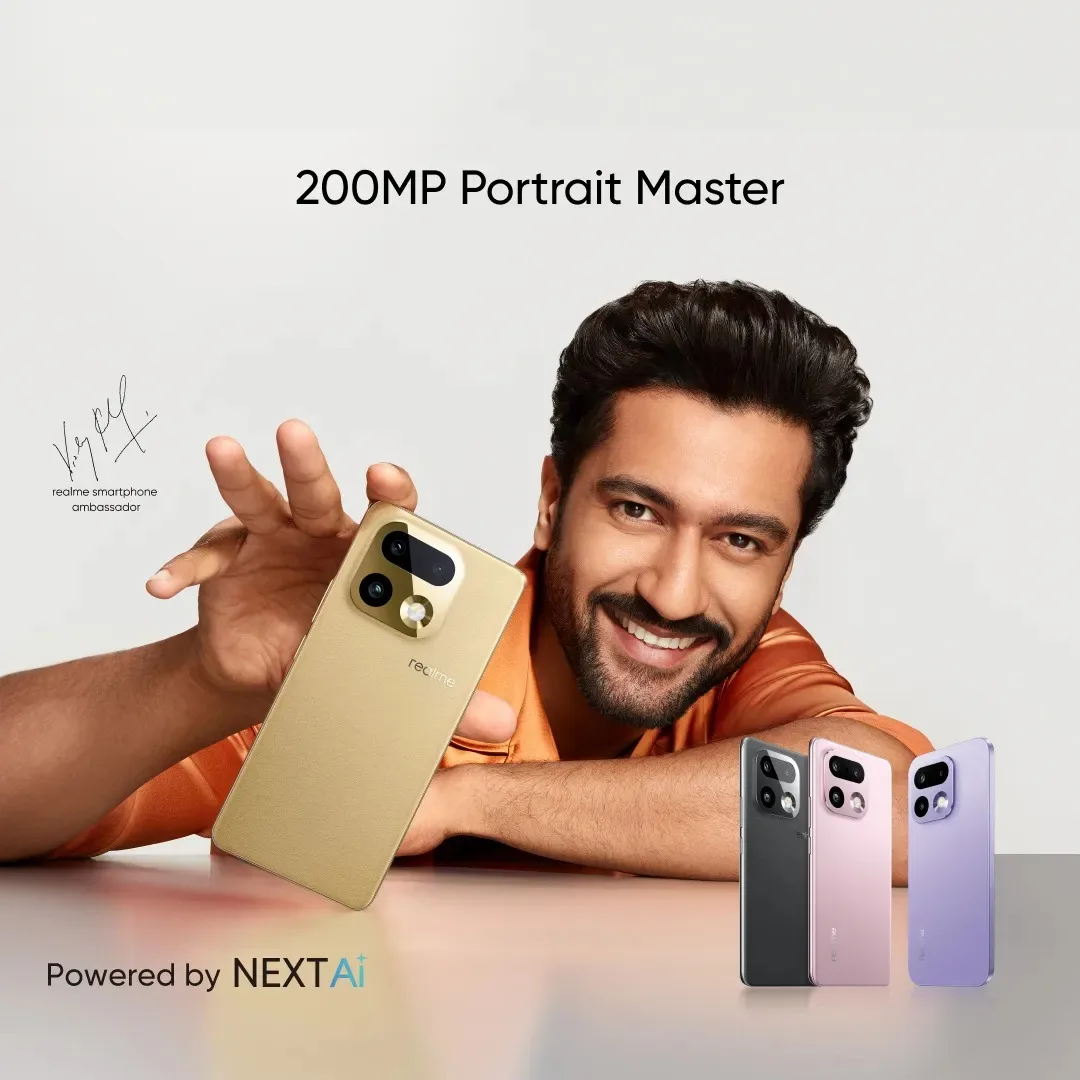 realme 16 Pro : design Naoto Fukasawa et portrait de 200 mégapixels pour le lancement de janvier 2026