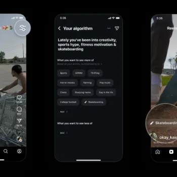 Instagram lance « Your Algorithm », un outil IA pour voir et modifier les intérêts des Reels
