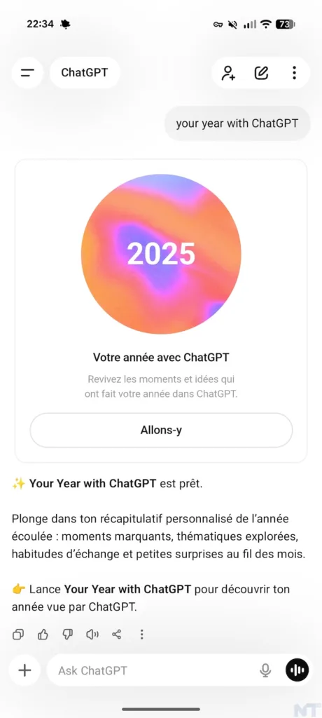 OpenAI lance « Your Year with ChatGPT » : votre rétrospective personnalisée de 2025 45 ChatGPT Year Review 9