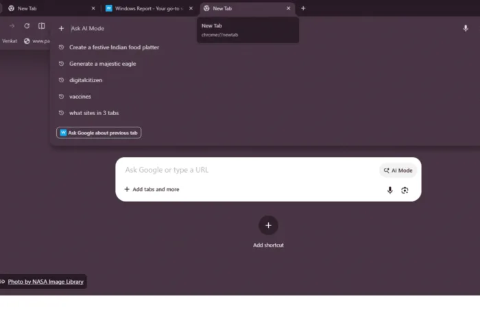 Google Chrome prépare un navigateur « conscient » de votre navigation grâce à l’IA