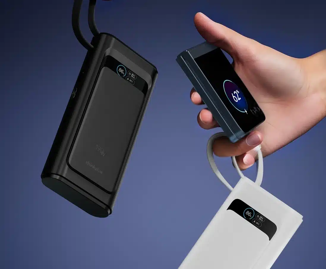 Lenovo lance une batterie externe 190W : 20 000 mAh pour recharger smartphones et laptops