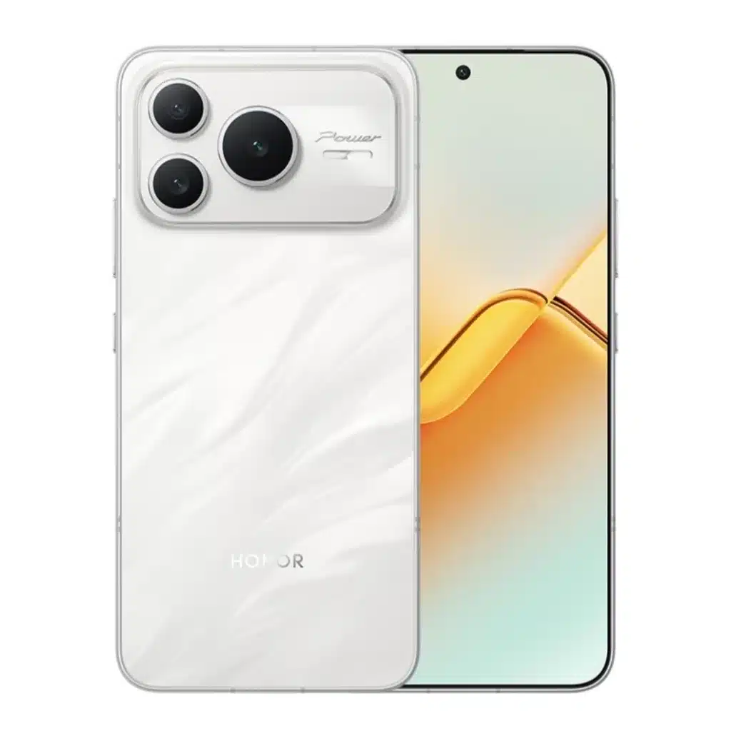 Honor Power 2 : lancement confirmé le 5 janvier 2026 avec une batterie record de 10 080 mAh 44 HOnor Power 2 white